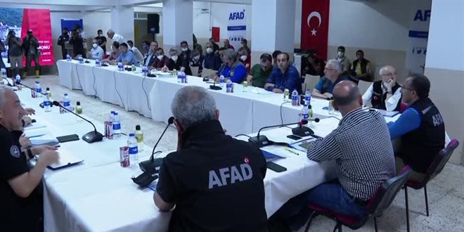 Bakan Soylu, Bozkurt'ta Afet Koordinasyon Merkezi'ndeki toplantıya katıldı