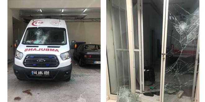 Diş ağrısı için ambulans istedi, gelmeyince 112 istasyonuna saldırdı