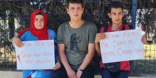Fabrikada tacize uğradı, şikayet edince işten atıldı!