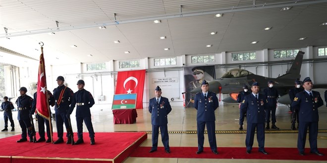 THK personeline 'Azerbaycan Savaş Hizmetleri Madalyası' verildi