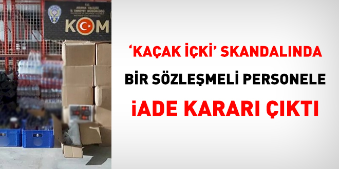 Devlet Tiyatrosu personelinin karıştığı 'kaçak içki' skandalında iade kararı çıktı
