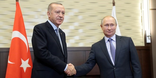 Erdoğan, Rusya Devlet Başkanı Putin ile telefonda görüştü