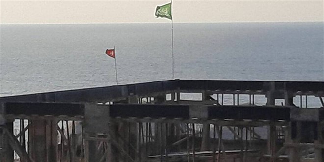 Zonguldak'ta cami inşaatına asılan bayrakla ilgili soruşturma