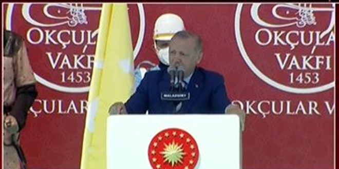 Erdoğan: Tarihimizde kolay kazanılmış zafer yok