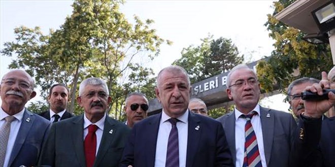 Zafer Partisinin kuruluş dilekçesi İçişleri Bakanlığına verildi
