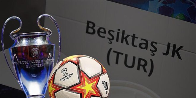 UEFA Şampiyonlar Ligi'nde Beşiktaş'ın rakipleri belli oldu