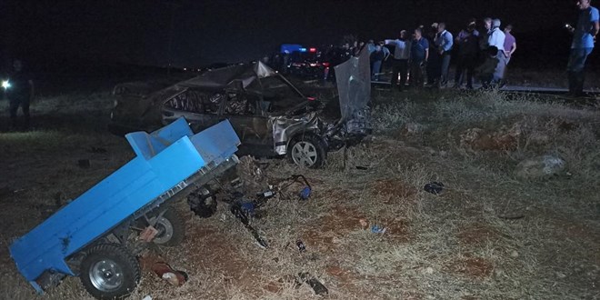 Kahramanmaraş'ta feci kaza: 4 ölü, 1 ağır yaralı