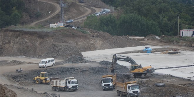 Samsun Şehir Hastanesi'nin yapımı tüm hızıyla sürüyor