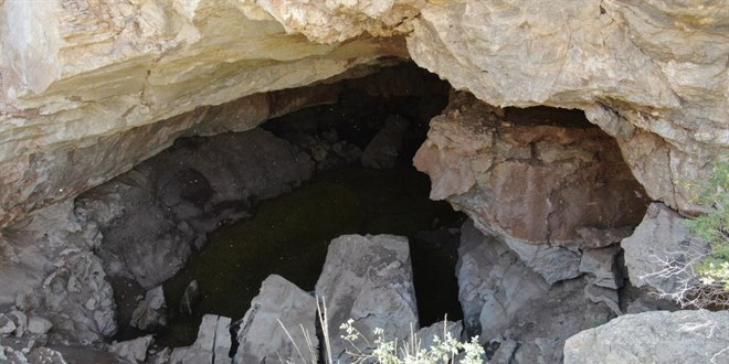 Gizemli mağara da kuraklıktan nasibi aldı