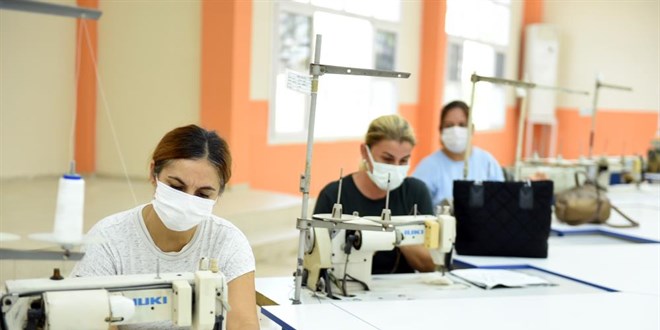 Belediyenin tekstli atölyesinde kadınlar istihdam edilecek