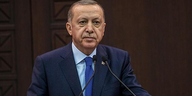 Cumhurbaşkanı Erdoğan'dan şehit ailesine başsağlığı mesajı