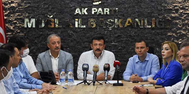 Yanan alanları inceleyecek AK Parti heyeti, Erdoğan'a rapor sunacak