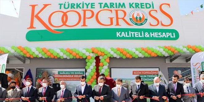 Tarım Kredi ürünlerinin satışının yapılacağı ilk mağaza açıldı
