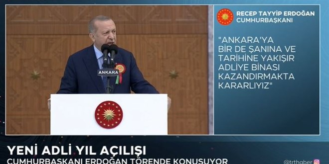 Erdoğan: Yeni yargı paketi için hemen kolları sıvadık