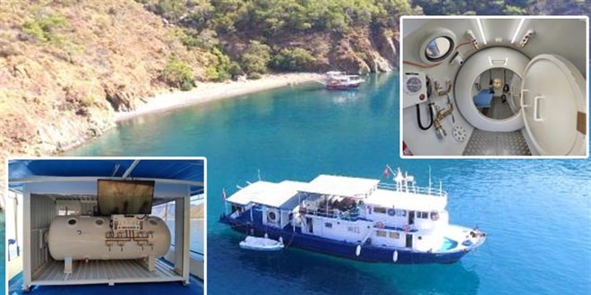 Batık avcısı 'Arkeo'ya basınç odası eklendi