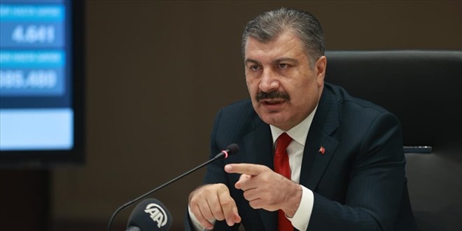Salk Bakan Koca'dan 'PCR testi' paylam