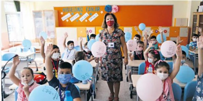 Yüz yüze eğitimde ilk heyecan