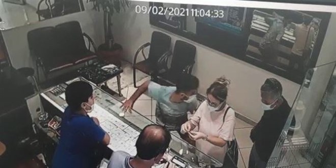 Kuyumcudan bileziği alıp kaçan zanlı tutuklandı