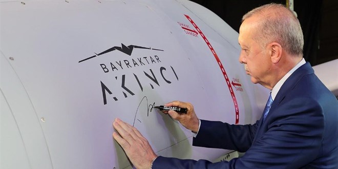 Akıncı TİHA, Cumhurbaşkanı Erdoğan'ın mesajıyla uçacak