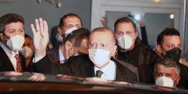 Erdoğan memleketi Rize'nin Güneysu ilçesine geldi