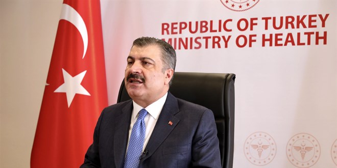 Bakan Koca, G20 Sağlık Bakanları Toplantısı'nda konuştu