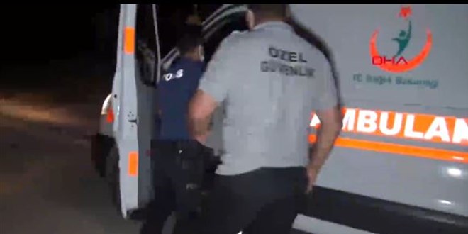 Hastane önünden ambulansı kaçırdı, o anlar kameralara yansıdı