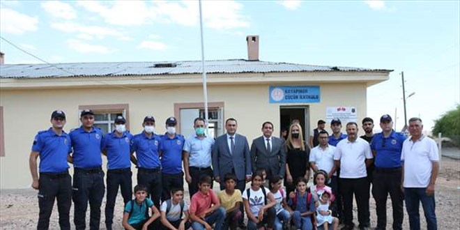 Cezaevi personeli onardı, 6 yıldır atıl durumdaki okul eğitim başladı