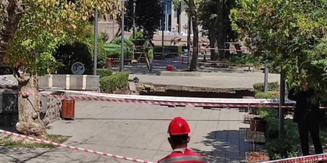 Bakanlıktan Güvenpark'ta oluşan göçüğe ilişkin açıklama
