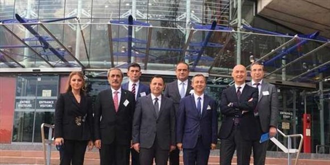 AYM Başkanı Arslan ve heyeti, AİHM Adli Yıl Açılış Programı'na katıldı