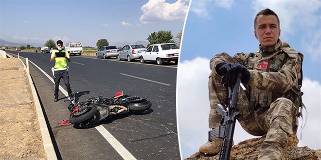 Uzman çavuş, motosiklet kazasında hayatını kaybetti