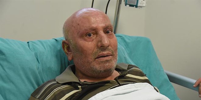 Alevlerin arasında kalıp yaralanan ormancı, taburcu oldu