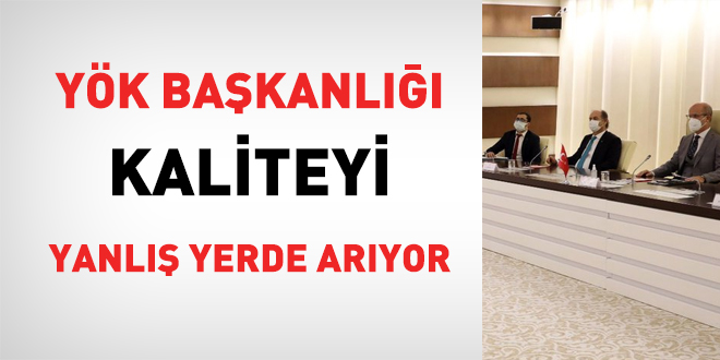 YÖK ulusal düzeyde aramadığı kaliteyi uluslararası düzeyde aramaya başladı!