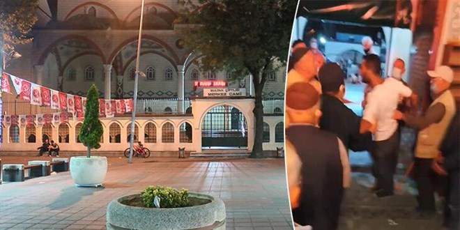 Sultangazi'de camide imam ve cemaate sopalı saldırı