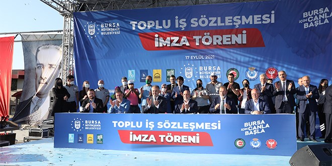 Bursa Büyükşehir, işçisine +1 refah payı verdi