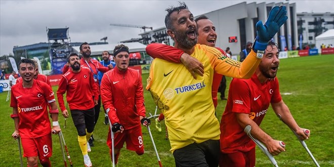 Ampute Futbol Milli Takm, Avrupa ampiyonas'nda finalde