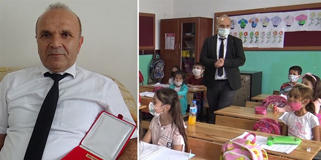 Vatanı için gazi oldu, milleti için öğretmenlik yapıyor