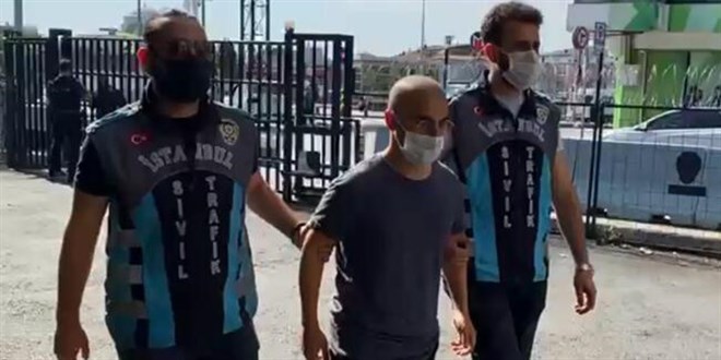 Metrobüsün üzerinde yolculuk yapan Youtuber serbest