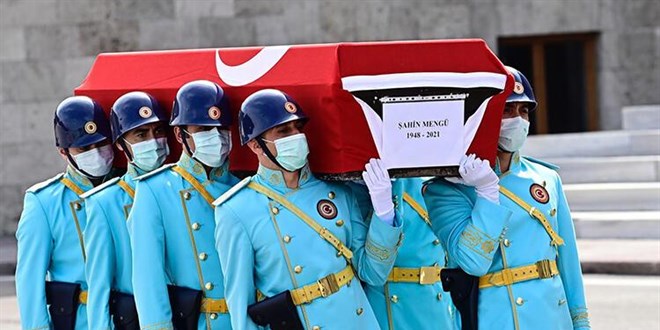 Eski Milletvekili Şahin Mengü için TBMM'de tören düzenlendi