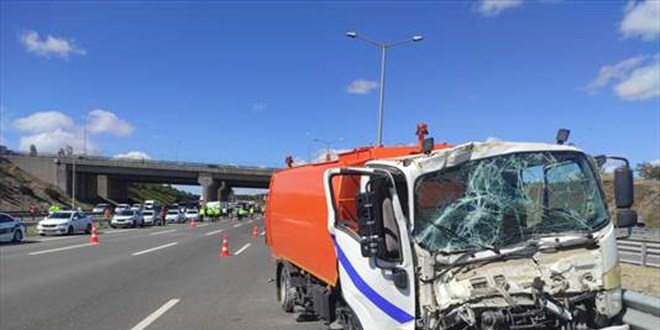 Başkentte çevre yolundaki trafik kazasında 1 kişi öldü, 2 kişi yaralandı