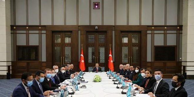 Cumhurbaşkanlığı Külliyesi'nde vergi düzenleme toplantısı