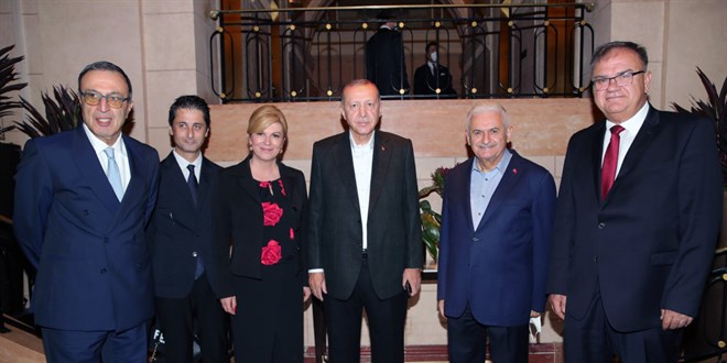 Cumhurbakan Erdoan, 4 gnlk ABD temaslarn tamamlad