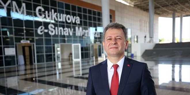 ÖSYM Başkanı, Adana Çukurova e-sınav merkezini inceledi