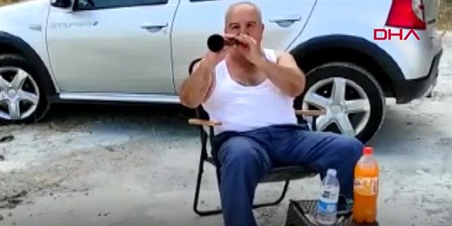 Eşi ceza verdi, 40 gün dağda zurna çalacak