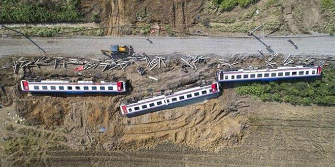 TCDD, orlu'daki tren kazas nedeniyle denen tazminat aklad