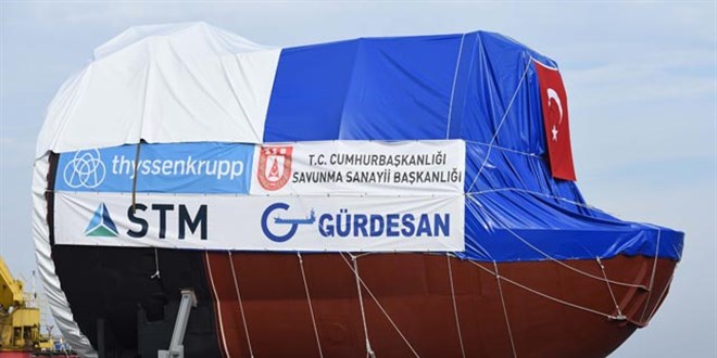 Denizaltı torpido kovan bölümü ilk kez Türkiye'de üretildi