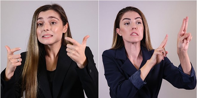 letiim kurmak iin rendikleri 'iaret dili' meslekleri oldu