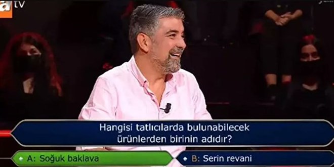 Ailesi tatl�c� olan yar��mac�, tatl�c� sorusunu yan�tlayamad�