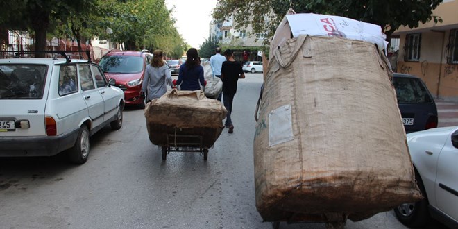 Şanlıurfa'da hurda ve atık toplayıcıları kayıt altına alınıyor