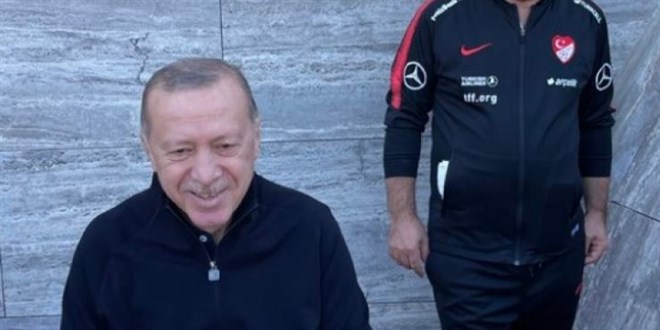 Cumhurbaşkanı Erdoğan sabah sporunda