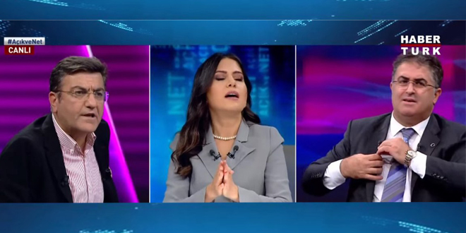 Rektör'ün canlı yayında Ersan Şen ile küfürlü kavgası